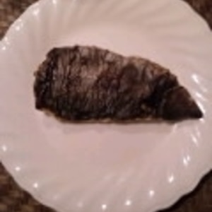 フライパンで　ブリの塩焼き